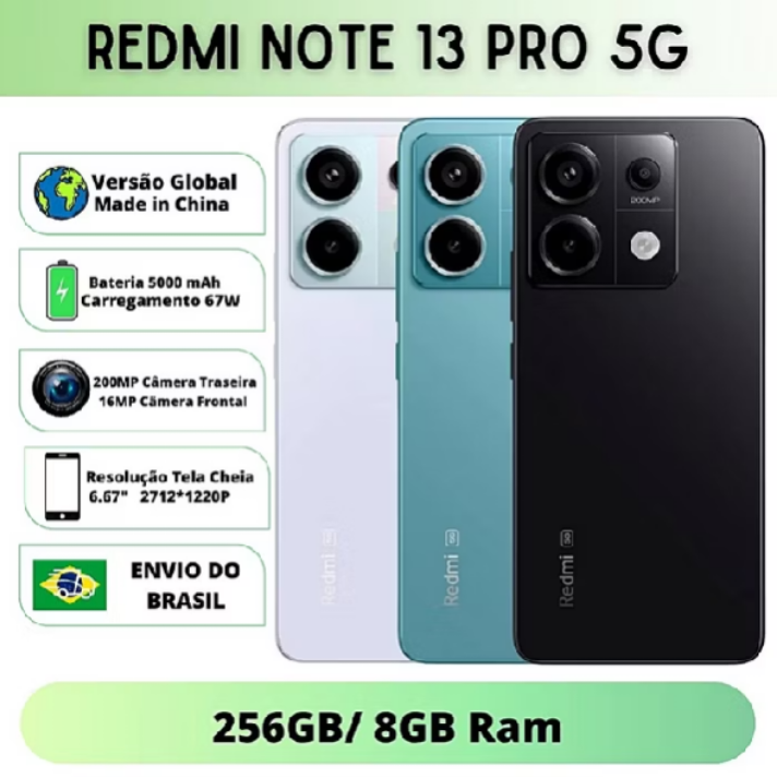 Dê uma olhada em Smartphone Xiaomi Redmi Note 13 Pro 5G 256gb 8gb Ram NFC Global Carregador 67W por R$1.859,90. Compre na Shopee agora! https://s.shopee.com.br/1VhZfXuAgy